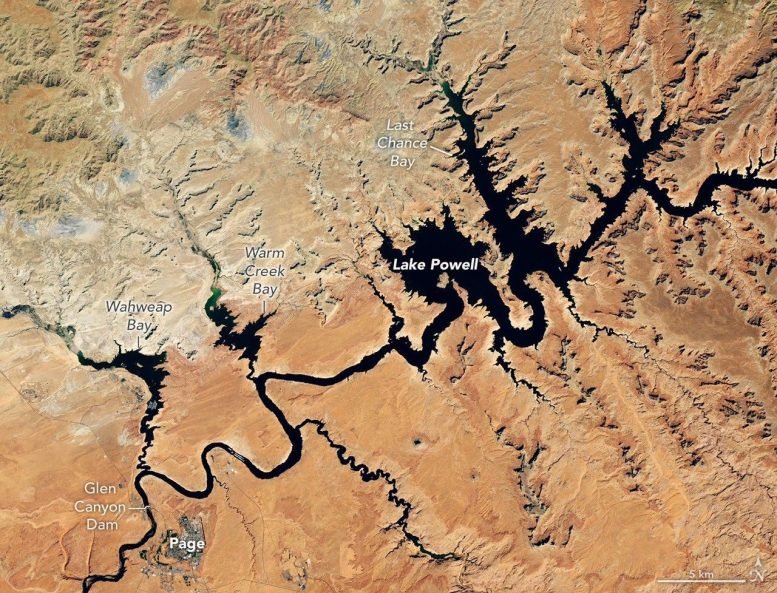 Lake Powell September 2026 Annotated