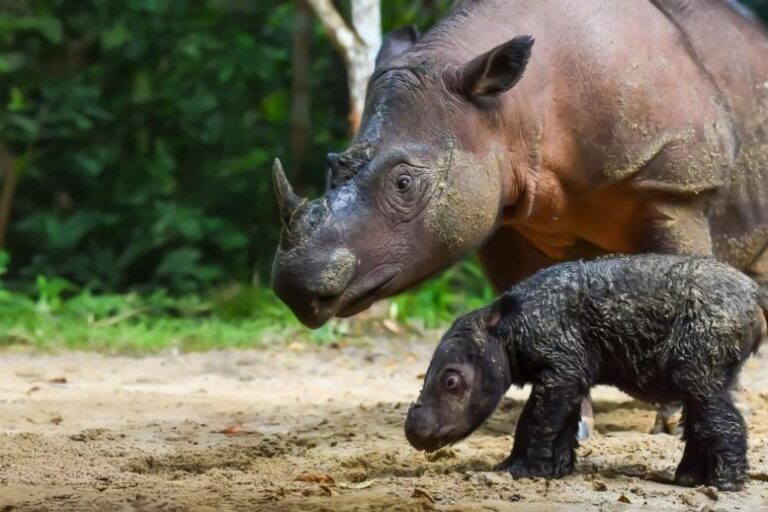 Rinocerontes de Sumatra enfrentam dificuldades para encontrar parceiros