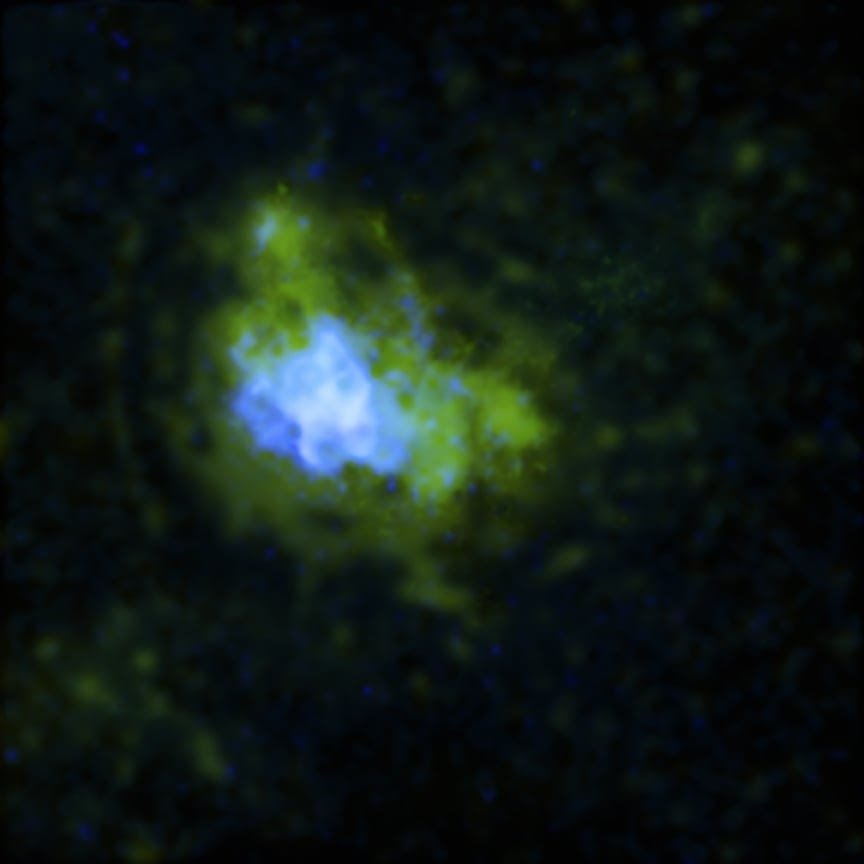 Chandra X-ray Image of Sagittarius A East
