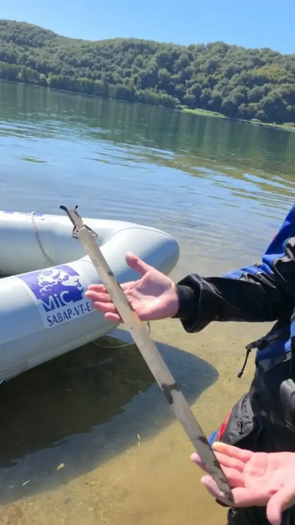 Bronze Age sword Italian lake