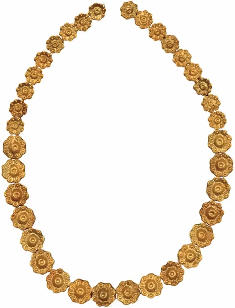 Dendra mycenaean tholos tombs covered in gold