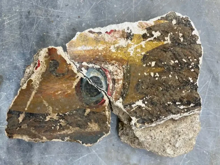 Frescos romanos são encontrados em Agrigento, na Sicília